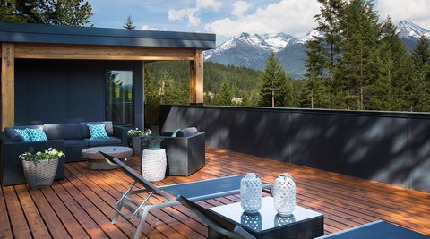 Sunshine on the deck
